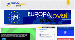 Desktop Screenshot of europajoven.org